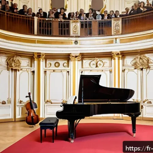 Home 32 작곡가 자격증으로 사회 공헌 활동 - A professional music composition certification ceremony in a prestigious French conservatory hall, f...